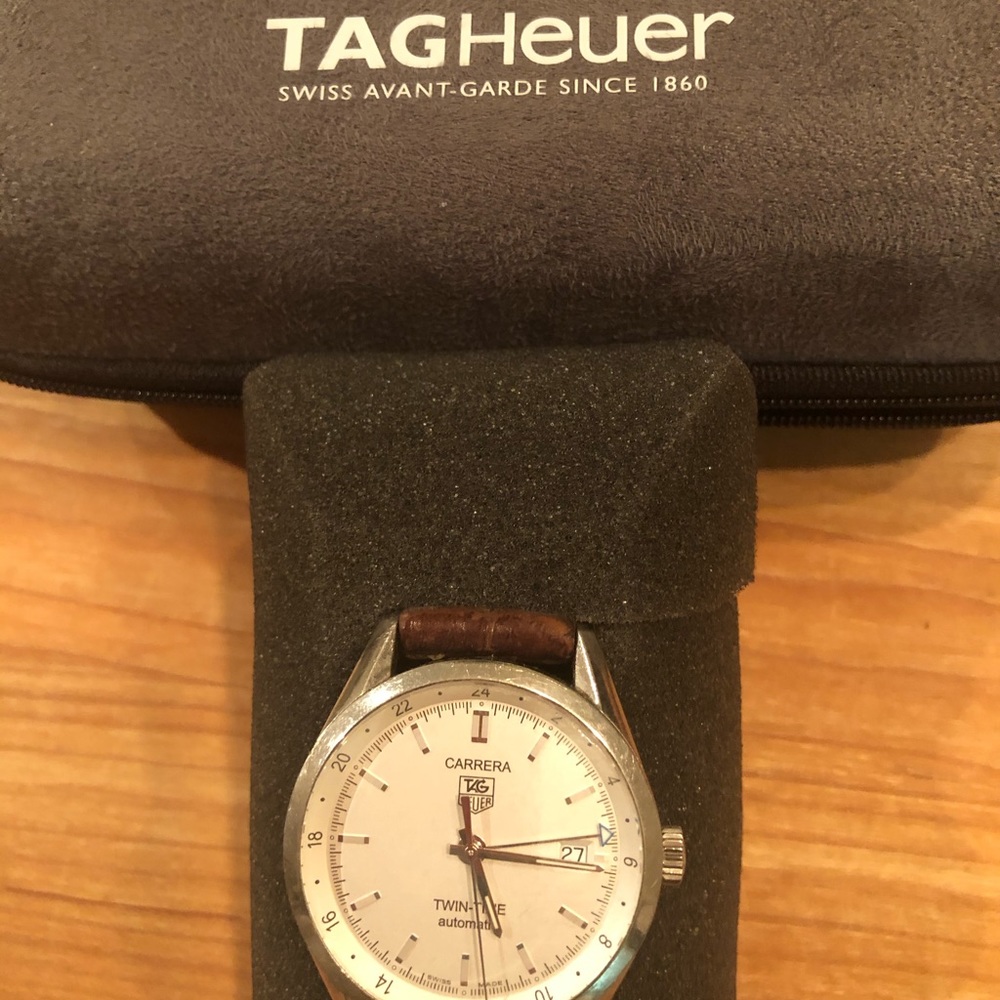 Tag Heuer Carrera Automatic Twin Time men’s watch